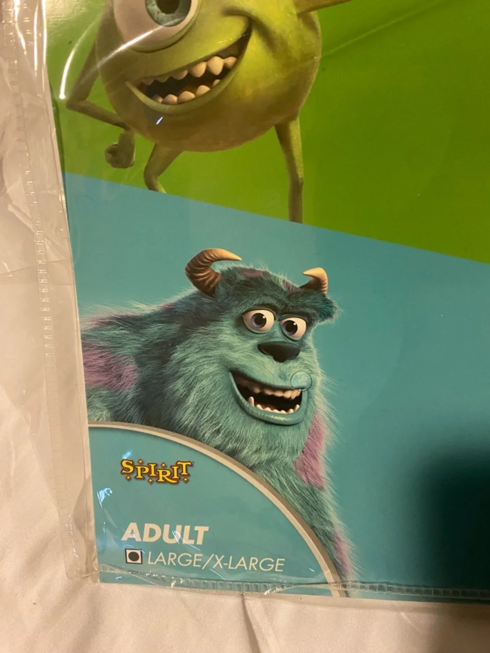Sulley Light Blue Plush Adult Costume - Adult Large/X-Large - Picture 2 of 5